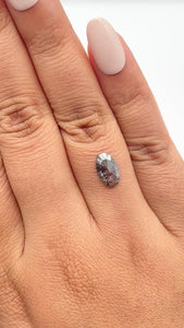 1.39ct | Rustic Oval Shape Rose Cut Diamond - Modern Rustic Diamond
