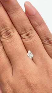 0.55ct | H-I/VVS Rhomboid Shape Step Cut Diamond - Modern Rustic Diamond