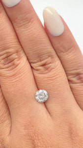 1.32ct | Rustic  Round Shape Brilliant Cut Diamond - Modern Rustic Diamond