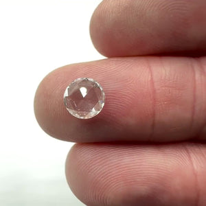1.07ct | E/VVS2 Round Shape Rose Cut Diamond (GIA) - Modern Rustic Diamond