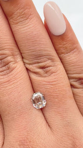 1.53ct | S-T/SI1 Octagonal Shape Step Cut Diamond (GIA) - Modern Rustic Diamond