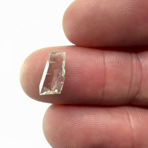 1.01ct | J-K/SI Fancy Sh Shape Rose Cut Diamond - Modern Rustic Diamond