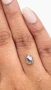 1.27ct | Rustic Pear Shape Brilliant Cut Diamond - Modern Rustic Diamond