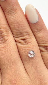 0.74ct | Rustic Cushion Shape Rose Cut Diamond - Modern Rustic Diamond
