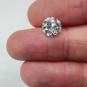 3.01ct | K/VS1 Round Shape Old European Cut Diamond (GIA) - Modern Rustic Diamond