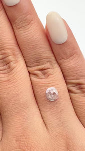 0.72ct | Rustic Cushion Shape Rose Cut Diamond - Modern Rustic Diamond