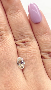 1.22ct | U-V/VS1 Oval Shape Old Mine Cut Diamond (GIA) - Modern Rustic Diamond