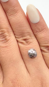 0.99ct | Rustic Cushion Shape Rose Cut Diamond - Modern Rustic Diamond