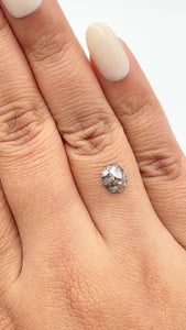 1.06ct | Rustic  Cushion Shape Rose Cut Diamond - Modern Rustic Diamond
