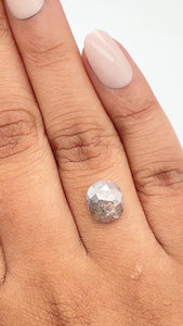 1.71ct | Rustic Cushion Shape Rose Cut Diamond - Modern Rustic Diamond