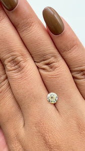 1.01ct | Light Color VS Round Shape Old European Cut Diamond - Modern Rustic Diamond