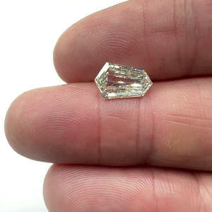 2.00ct | H-I/VS-SI Kite Shape Step Cut Diamond - Modern Rustic Diamond