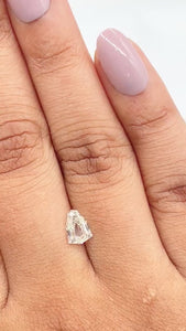 0.80ct | I-J/SI Kite Shape Step Cut Diamond - Modern Rustic Diamond