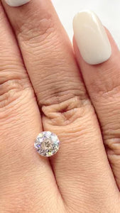 1.62ct | H/VS1 Round Shape Old European Cut Diamond (GIA) - Modern Rustic Diamond