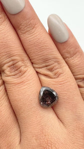 4.48ct | Rustic  Pear Shape Brilliant Cut Diamond - Modern Rustic Diamond