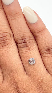 0.44ct | Rustic  Cushion Shape Rose Cut Diamond - Modern Rustic Diamond
