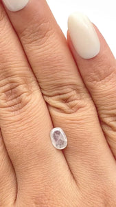 0.81ct | Rustic Oval Shape Brilliant Cut Diamond - Modern Rustic Diamond