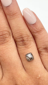 1.02ct | Rustic Cushion Shape Rose Cut Diamond - Modern Rustic Diamond