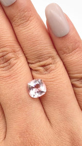 2.43ct |  Cushion Shape  Morganite - Modern Rustic Diamond