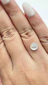 1.81ct | Salt & Pepper Round Shape Rose Cut Diamond - Modern Rustic Diamond