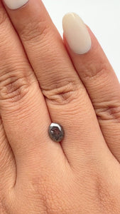1.42ct | Rustic Oval Shape Rose Cut Diamond - Modern Rustic Diamond