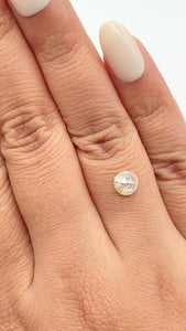 0.82ct | Rustic Round Shape Brilliant Cut Diamond - Modern Rustic Diamond