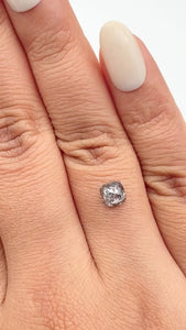 0.92ct | Rustic Cushion Shape Rose Cut Diamond - Modern Rustic Diamond