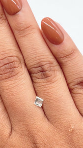 0.29ct | H/VS1 Lozenge Shape Step Cut Diamond - Modern Rustic Diamond