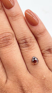 1.14ct | Cognac SI1 Pear Shape Rose Cut Diamond - Modern Rustic Diamond