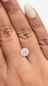 2.09ct | Rustic  Round Shape Brilliant Cut Diamond - Modern Rustic Diamond