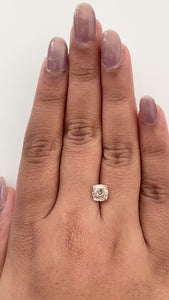 2.02ct | U-V/VS2 Octagonal Shape Step Cut Diamond (GIA) - Modern Rustic Diamond