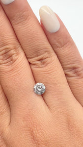 1.22ct | Rustic  Round Shape Brilliant Cut Diamond - Modern Rustic Diamond