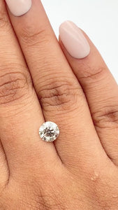 1.40ct | Rustic Round Shape Brilliant Cut Diamond - Modern Rustic Diamond