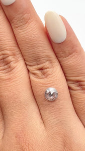 0.96ct | Rustic Round Shape Rose Cut Diamond - Modern Rustic Diamond