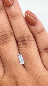 0.47ct | D/VVS Baguette Shape Step Cut Diamond - Modern Rustic Diamond