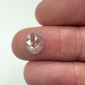 1.00ct | G-H/SI Oval Shape Rose Cut Diamond - Modern Rustic Diamond