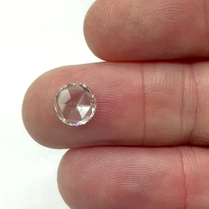 1.13ct | F/SI1 Round Shape Rose Cut Diamond (GIA) - Modern Rustic Diamond