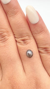 0.97ct | Rustic Oval Shape Rose Cut Diamond - Modern Rustic Diamond