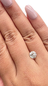 1.11ct | K/VVS1 Round Shape Old European Cut Diamond (GIA) - Modern Rustic Diamond