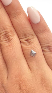 0.72ct | Rustic  Kite Shape Rose Cut Diamond - Modern Rustic Diamond