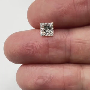 1.20ct | J/VVS2 Princess Shape Brilliant Cut Diamond (EGL USA) - Modern Rustic Diamond