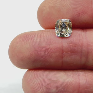 1.62ct | U-V/SI2 Cushion Shape Old Mine Cut Diamond (GIA) - Modern Rustic Diamond