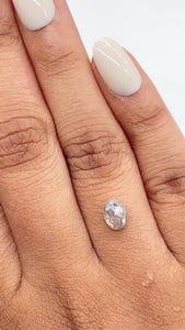 0.88ct | Rustic  Oval Shape Brilliant Cut Diamond - Modern Rustic Diamond