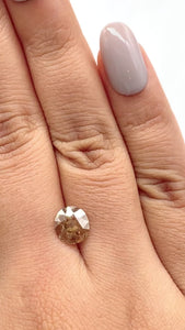 1.51ct | Champagne SI1 Cushion Shape Old Mine Cut Diamond (GIA) - Modern Rustic Diamond