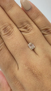 1.00ct | Champagne VS Emerald Shape Step Cut Diamond - Modern Rustic Diamond