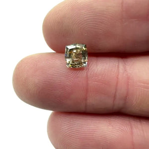 1.23ct | Champagne VVS Octagonal Shape Step Cut Diamond - Modern Rustic Diamond