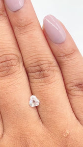 0.46ct | D/VVS Shield Shape Step Cut Diamond - Modern Rustic Diamond