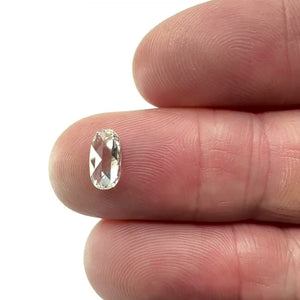 0.67ct | G-H/VVS Oval Shape Rose Cut Diamond - Modern Rustic Diamond