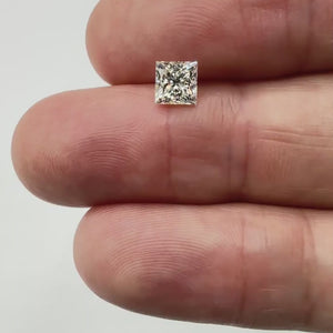 1.01ct | L/VS2 Princess Shape Brilliant Cut Diamond (GIA) - Modern Rustic Diamond
