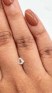 0.35ct | E/VVS2 Kite Shape Rose Cut Diamond - Modern Rustic Diamond
